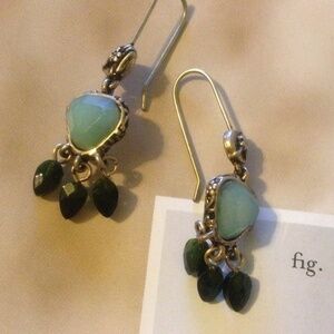 Vintage inspired dangle earrings.